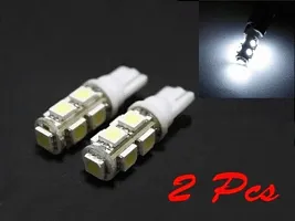 CLOUDSALE ; Your Store. Your Place 9 SMD 5050 LED T10 PARKING INDICATOR CAR BIKE LIGHT- WHITE- 2PC-thumb2