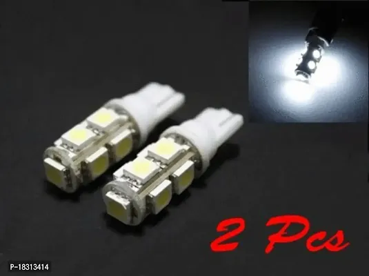 CLOUDSALE ; Your Store. Your Place 9 SMD 5050 LED T10 PARKING INDICATOR CAR BIKE LIGHT- WHITE- 2PC-thumb3