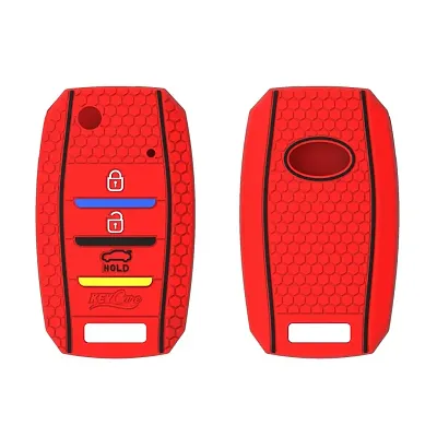 Cloudsale Silicone Key Cover for Kia Seltos flip Key (Non Push Button Start Models only)