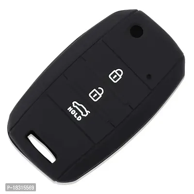 CLOUDSALE ; Your Store. Your Place 4 Buttons Silicone Key Cover Compatible with kia Optima k5 Sorento cerato (Pack of 1)