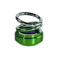 CLOUDSALE ; Your Store. Your Place Cloudsale air freshener double loop rotary suspension ABS Crystal Green air conditioner perfume dashboard air freshener car ornament solar energy(Green)-thumb1