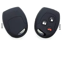 CLOUDSALE ; Your Store. Your Place Silicone Remote Key Cover for New Ford Fiesta/Fusion/Figo (for 3 Button Type Key)-thumb1