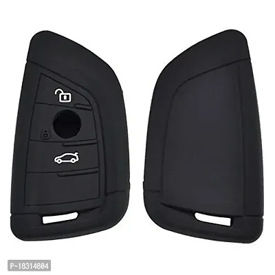 CLOUDSALE ; Your Store. Your Place 2 Button Silicone Car Key Cover Case for BM-W X1 X 5 X6 5 7 Series Remote Fob (Pack of 1)