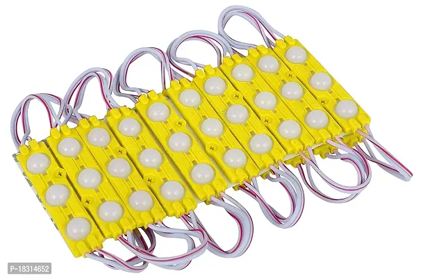 Cloudsale 3 LED Strips 12V Waterproof 5630/5730 LED modules Yellow - 20 Modules