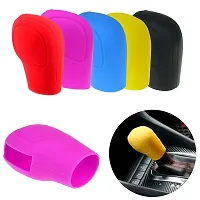 CLOUDSALE ; Your Store. Your Place Car Gear Shift knob Silicon Cover for Automatic Transmission only(Yellow)-thumb1