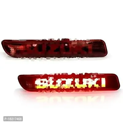 CLOUDSALE ; Your Store. Your Place LED Rear Bumper Non-Matrix Reflector Light Cover Compatible with Maruti Suzuki All Models(Pack of 2)-thumb0