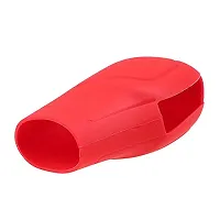 CLOUDSALE ; Your Store. Your Place Car Gear Shift knob Silicon Cover for Automatic Transmission only(Red)-thumb1