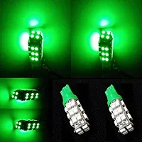 Cloudsale 28 SMD LED T10 Parking Indicator Socket Light, 12V (Green)-thumb2