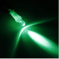 CLOUDSALE Car Interior T5 led 1 SMD led Dashboard Wedge Car Light 12v (Green, Pack of 2)-thumb1