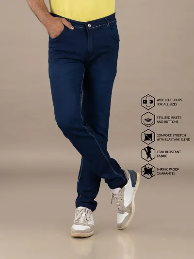 Trending Denim Mid-Rise Jeans 