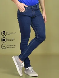 Stylish Denim Solid Jeans for Men-thumb2