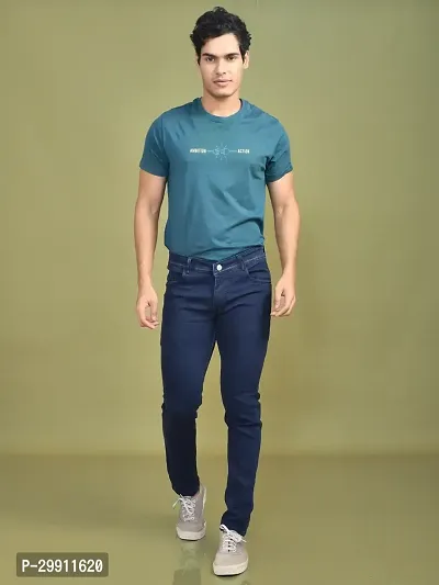 Stylish Denim Solid Jeans for Men-thumb3