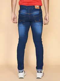 Classic Denim Solid Jeans For Men-thumb1