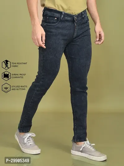 Stylish Denim Solid Jeans for Men-thumb3