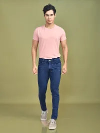 Stylish Denim Solid Jeans for Men-thumb1