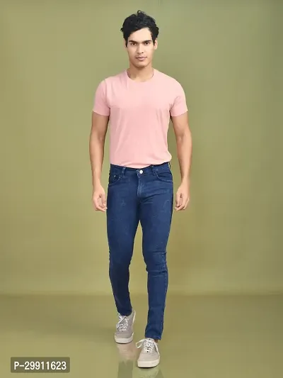 Stylish Denim Solid Jeans for Men-thumb2