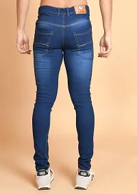 Classic Denim Solid Jeans For Men-thumb1