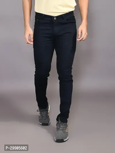 Stylish Denim Solid Jeans for Men