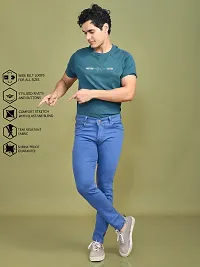 Stylish Denim Solid Jeans for Men-thumb2