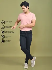 Stylish Denim Solid Jeans for Men-thumb2