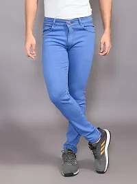 Stylish Denim Solid Jeans for Men-thumb4