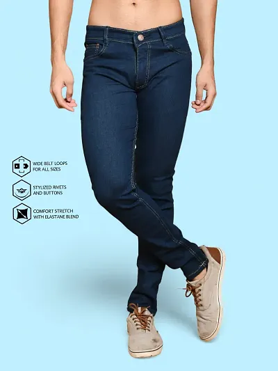 Must Have Denim Mid-Rise Jeans For Men