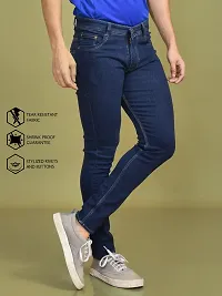 Stylish Denim Solid Jeans for Men-thumb2