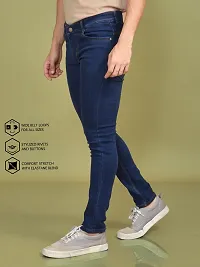 Stylish Denim Solid Jeans for Men-thumb2