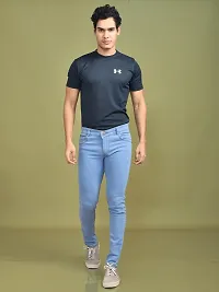 Stylish Denim Solid Jeans for Men-thumb2