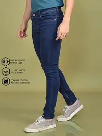 Stylish Denim Solid Jeans for Men-thumb1