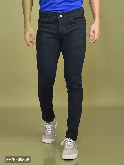 Stylish Denim Solid Jeans for Men