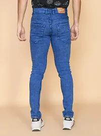 Classic Denim Solid Jeans For Men-thumb1