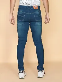 Classic Denim Solid Jeans For Men-thumb1