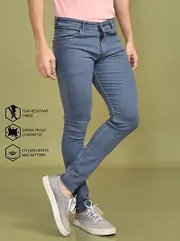 Stylish Denim Solid Jeans for Men-thumb2