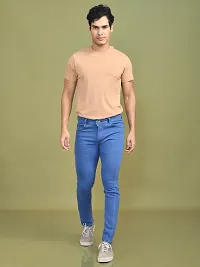 Stylish Denim Solid Jeans for Men-thumb3