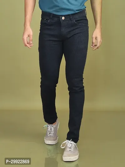 Stylish Denim Solid Jeans for Men