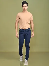 Stylish Denim Solid Jeans for Men-thumb3