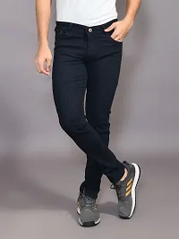 Stylish Denim Solid Jeans for Men-thumb1