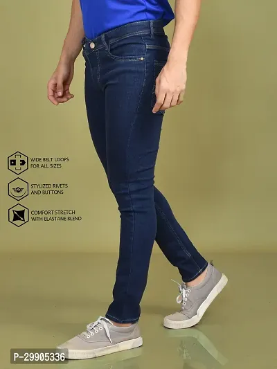 Stylish Denim Solid Jeans for Men-thumb2