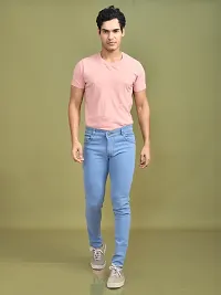 Stylish Denim Solid Jeans for Men-thumb3