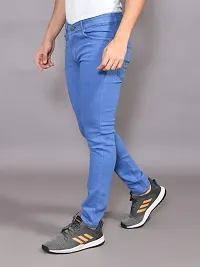 Stylish Denim Solid Jeans for Men-thumb1