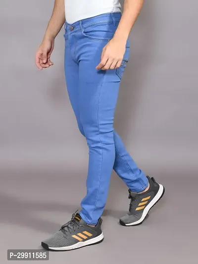 Stylish Denim Solid Jeans for Men-thumb2