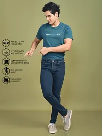 Stylish Denim Solid Jeans for Men-thumb1