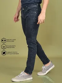 Stylish Denim Solid Jeans for Men-thumb1