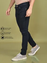 Stylish Denim Solid Jeans for Men-thumb3