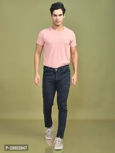 Stylish Denim Solid Jeans for Men-thumb5