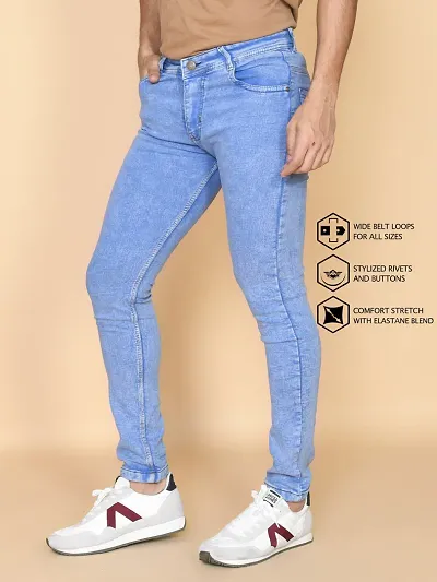 Trending Denim Mid-Rise Jeans 