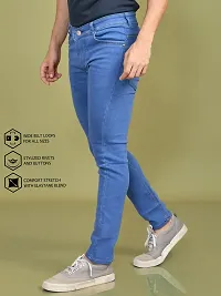 Stylish Denim Solid Jeans for Men-thumb1