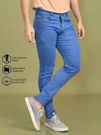 Stylish Denim Solid Jeans for Men-thumb2