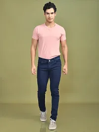 Stylish Denim Solid Jeans for Men-thumb3